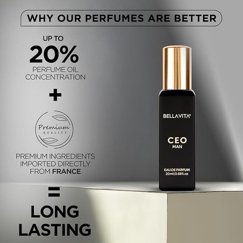 BELLAVITA Ceo Man & Night Fever Perfume 40 ml Combo - Image 6