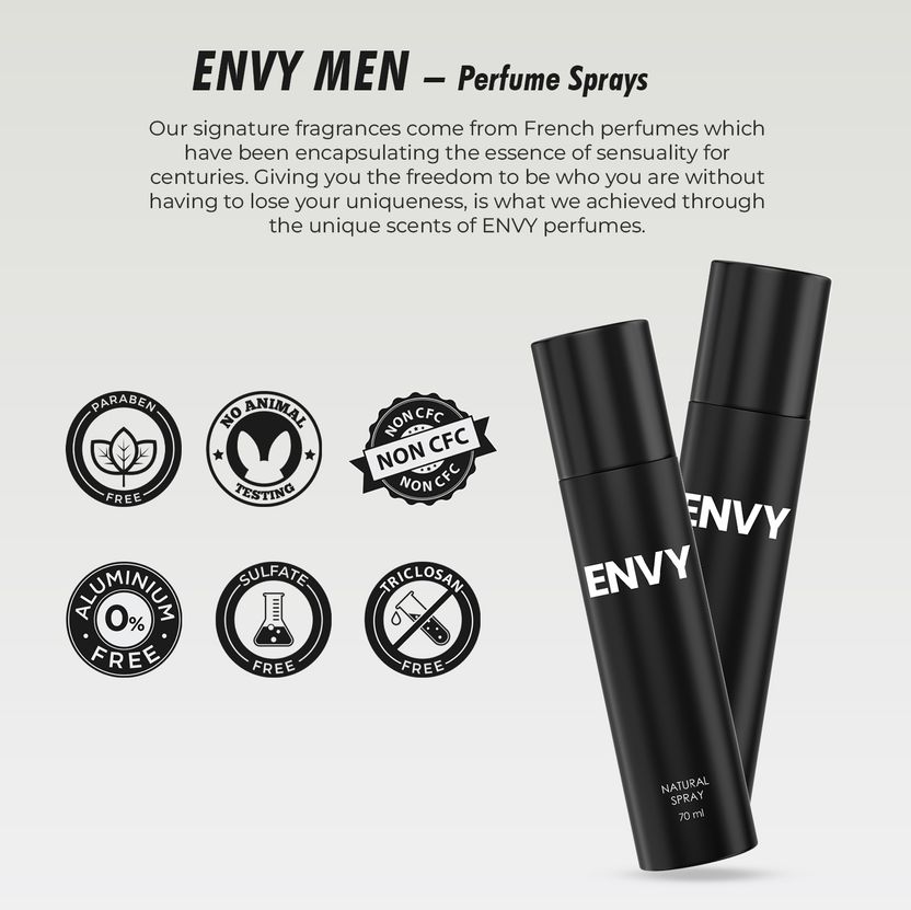 Envy Natural Spray Perfume EDP 140ml - Image 7