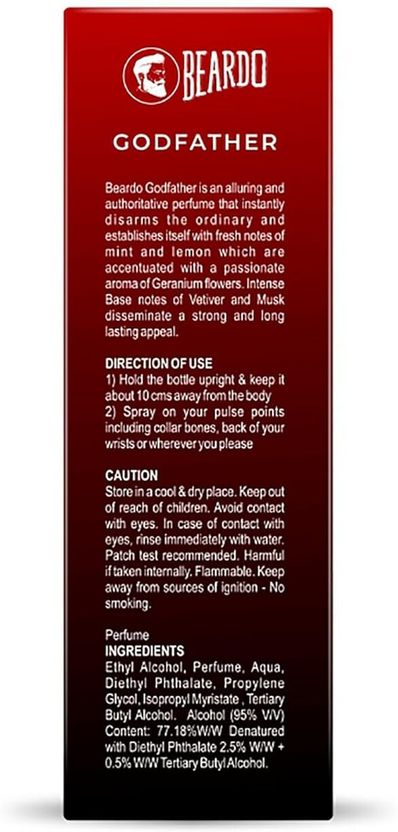 BEARDO Godfather Perfume 100 ml - Image 9