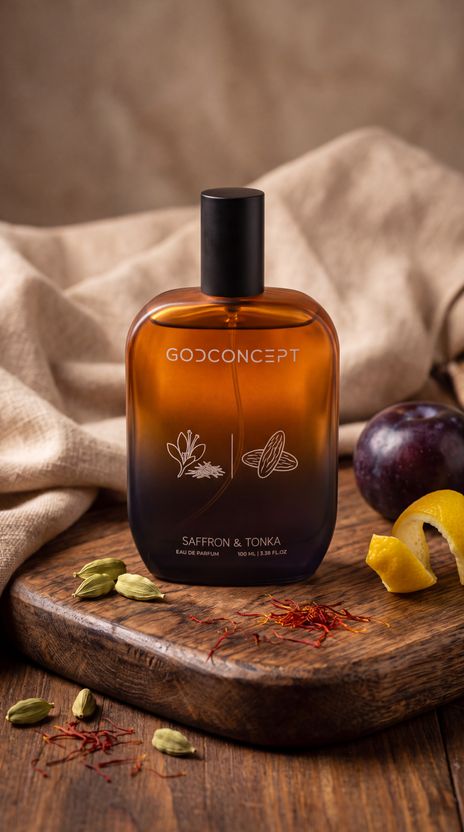 GodConcept Saffron & Tonka Eau de Parfum - 100 ml - Image 3