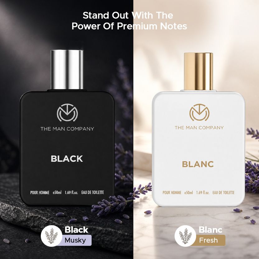The Man Company Blanc & Black EDT (50ml each) - Image 4