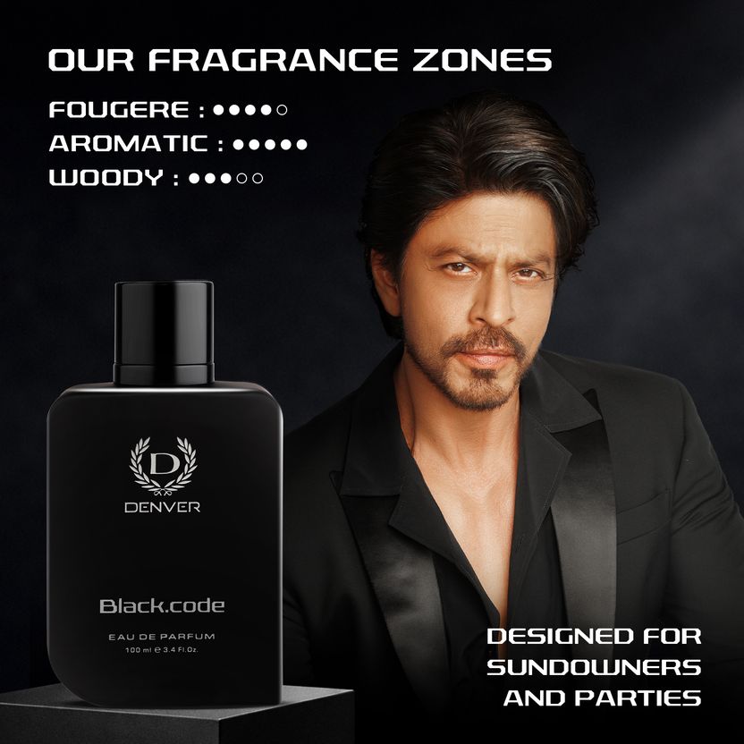 DENVER Black Code Perfume - Image 8