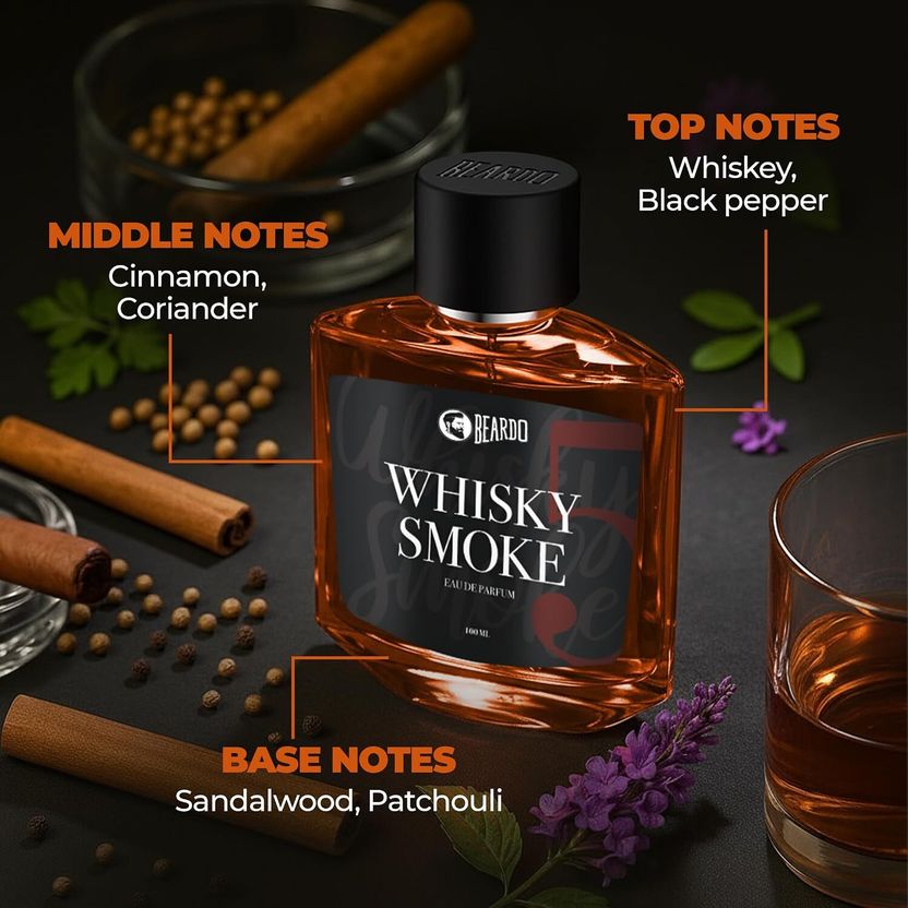 BEARDO Whisky EDP 100 ml Pack of 2 Pack of 2 · 100 ml (200 ml total) - Image 5