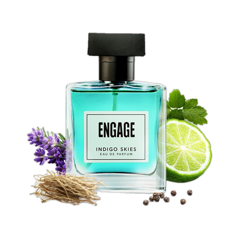 Engage Indigo Skies Aqua Bergamot Eau de Parfum - Image 1