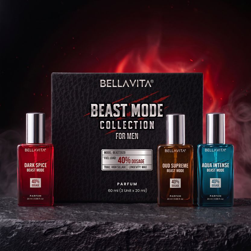 BELLAVITA Beast Mode Perfume Pack of 3 · 20 ml (60 ml total) - Image 3
