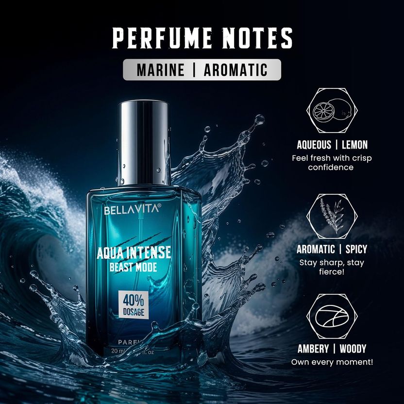 BELLAVITA Beast Mode Perfume Pack of 3 · 20 ml (60 ml total) - Image 6