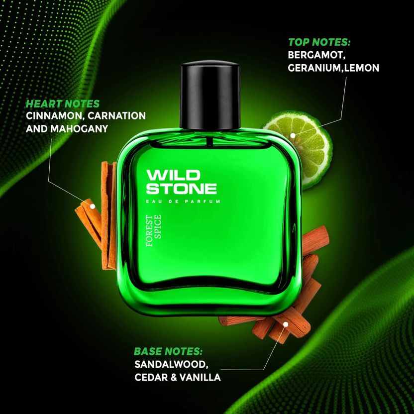 Wild Stone Forest Spice Eau de Parfume 100ml - Image 4