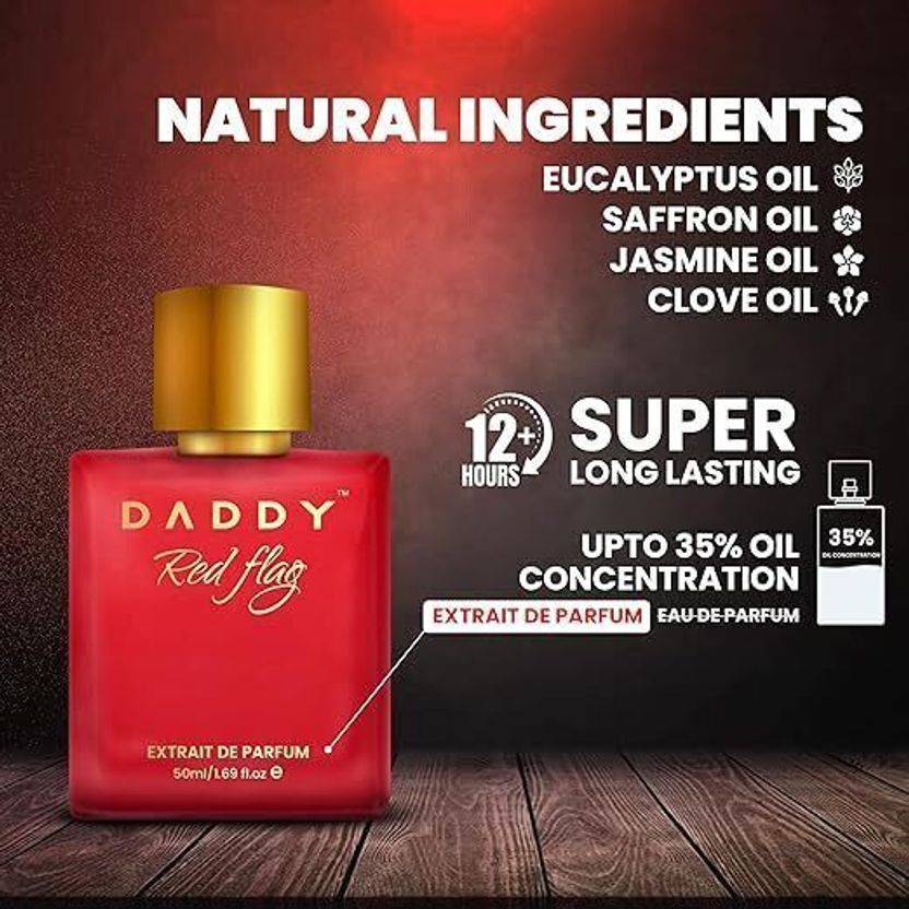 DADDY Red Flag 50 ml Perfume for Men - Image 4