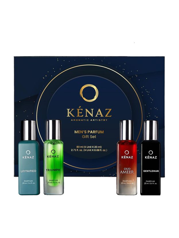 Kenaz Men’s Perfume Gift Set 4x20 ML Pack of 4 · 20 ml (80 ml total) - Image 3
