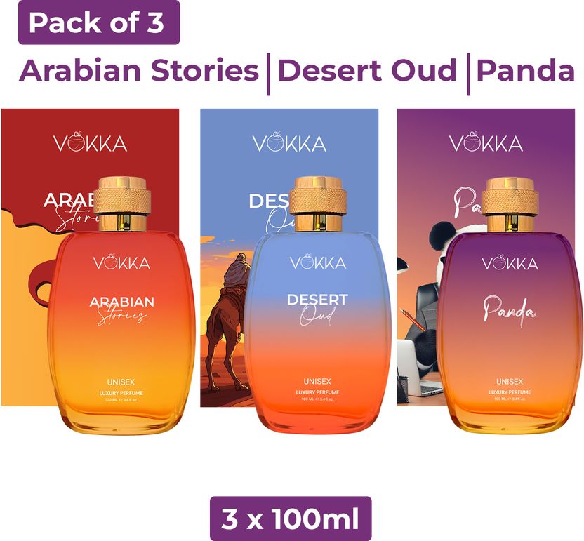 VOKKA Arabian Stories, Desert Oud & Panda Perfume 300ml - Image 7