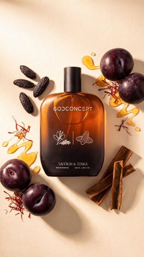 GodConcept Saffron & Tonka Eau de Parfum - 100 ml - Image 4