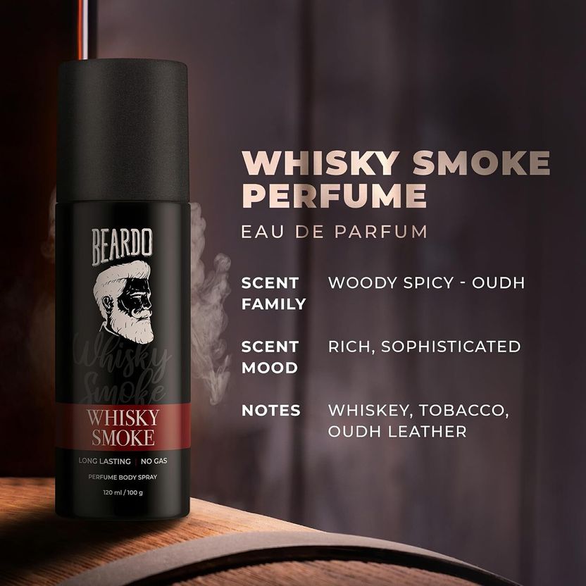 BEARDO Whisky Smoke Perfume 170 ml - Image 5