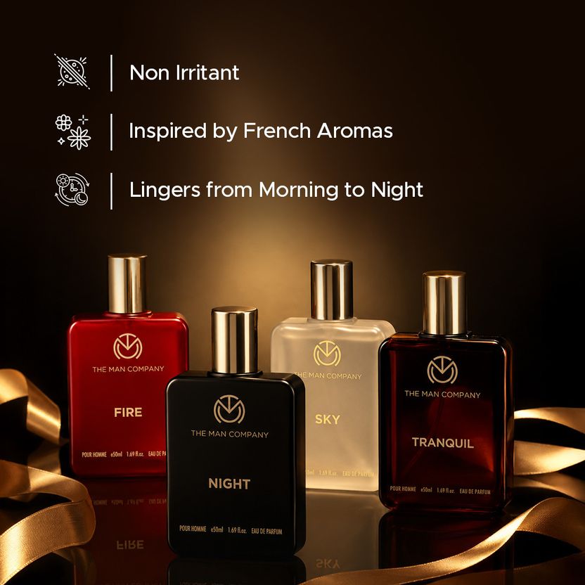 THE MAN COMPANY Luxury Perfume Set 4 Pack of 4 · 50 ml (200 ml total) - Image 6