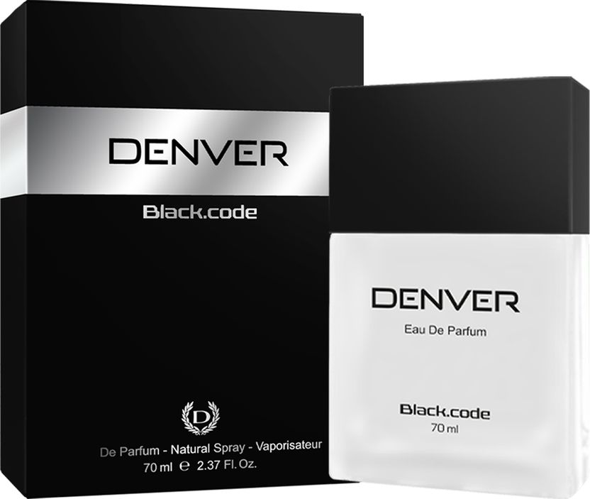 DENVER Black.code Perfume EDP 70 ml - Image 4