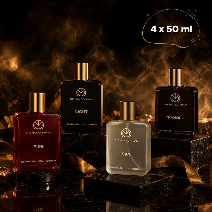 THE MAN COMPANY Luxury Perfume Set 4 Pack of 4 · 50 ml (200 ml total) - Image 3