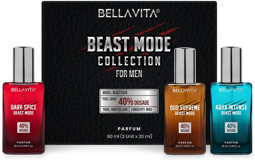 BELLAVITA Beast Mode Perfume Pack of 3 · 20 ml (60 ml total) - Image 10