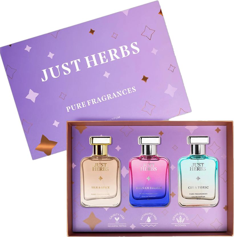 Just Herbs Pure Fragrances Trio Pack of 3 · 50 ml (150 ml total) - Image 3