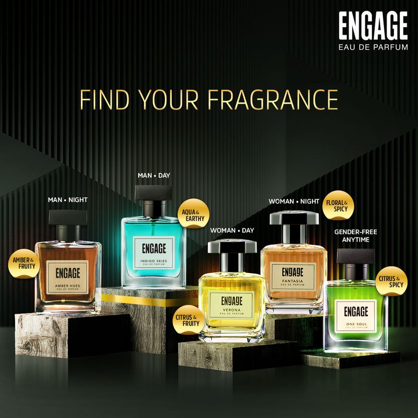 Engage Indigo Skies Aqua Bergamot Eau de Parfum - Image 7