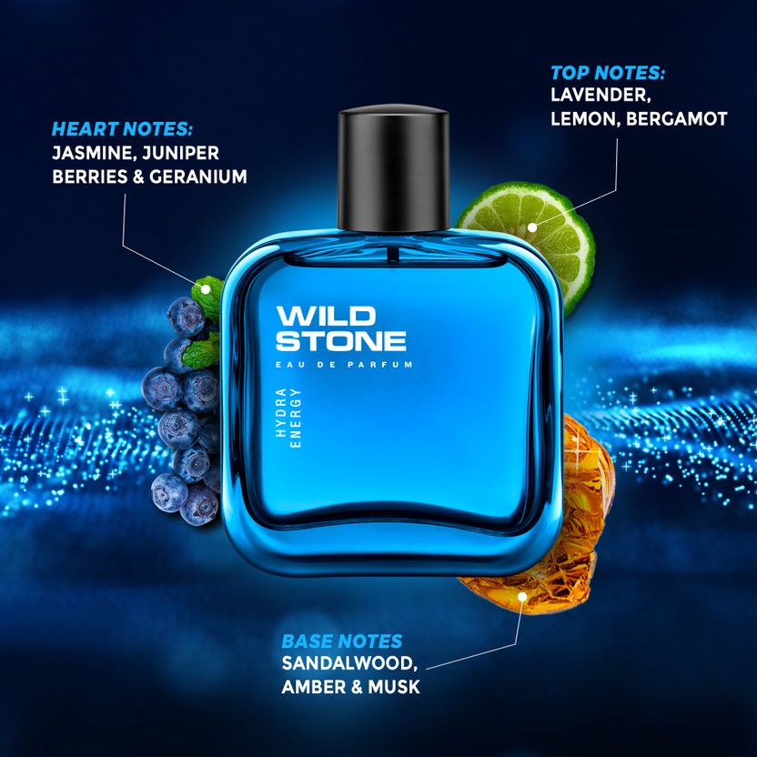 Wild Stone Hydra Energy Eau de Parfum 100 ml - Image 6