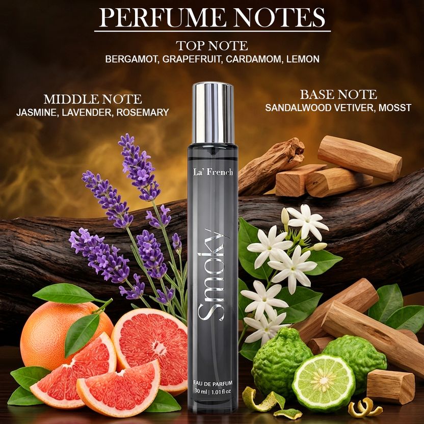 La French Smoky Perfume 30 ml - Image 6