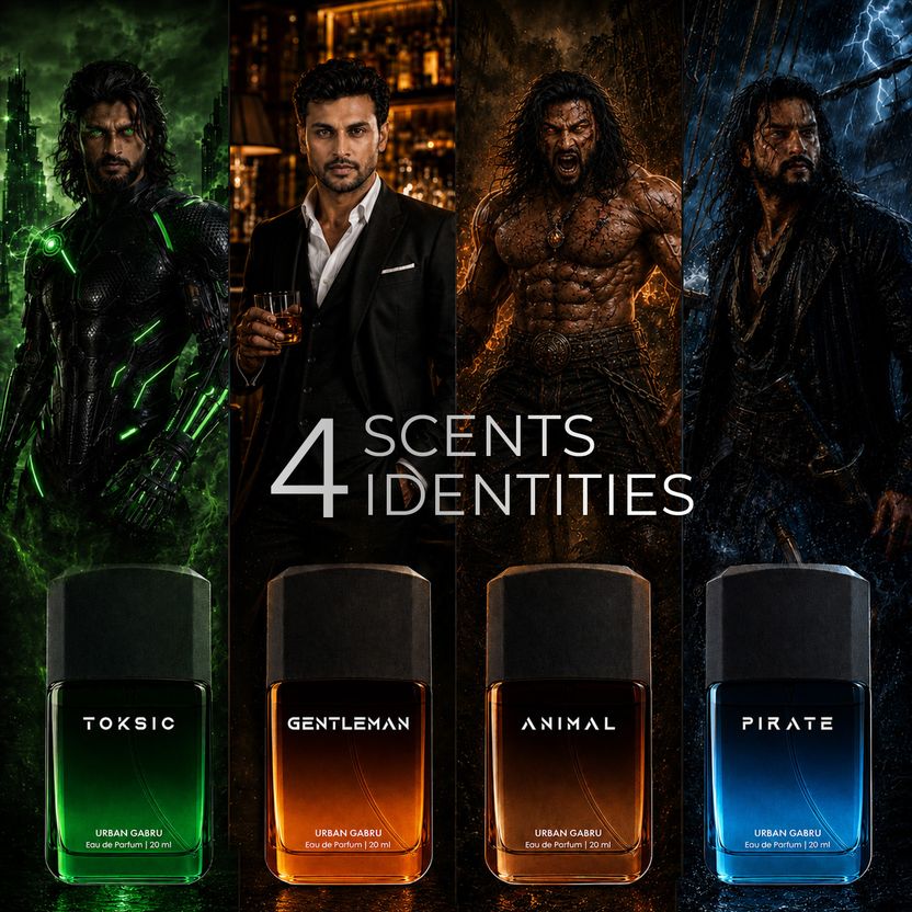 urbangabru Men’s Perfume Gift Set 4x80ml - Image 4