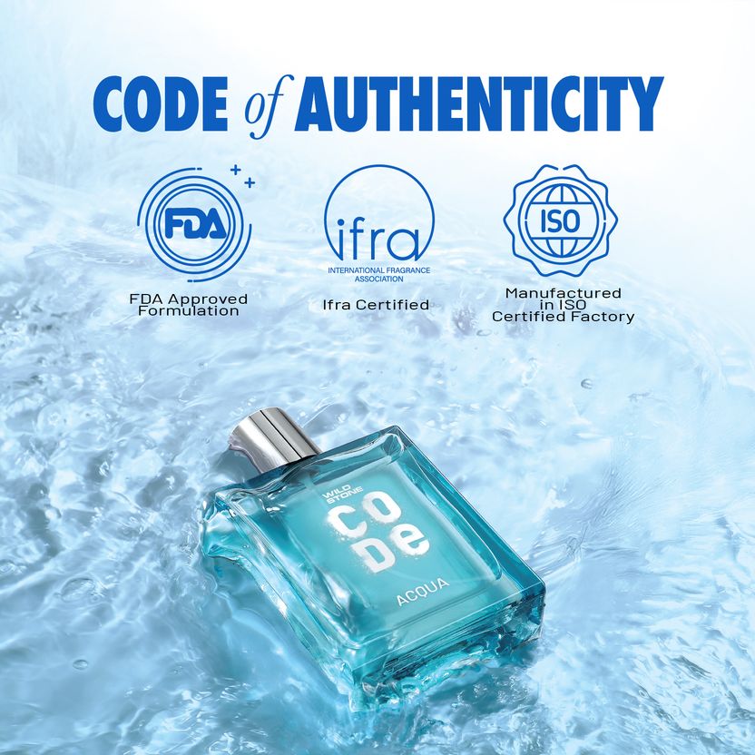 Wild Stone CODE Acqua Eau de Parfum - 100ml - Image 5