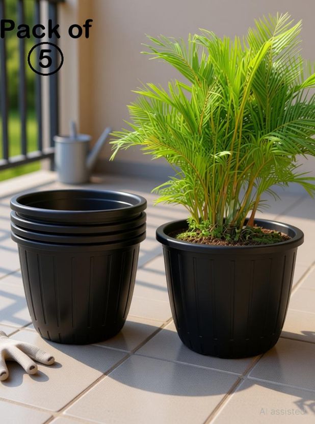 Nursery Hub 10 inch UV Treated Plant Pot - Image 3