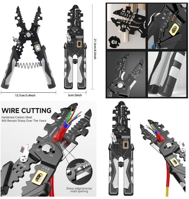 SCHNELLBOX 25-in-1 Universal Wire Strippers - Image 5