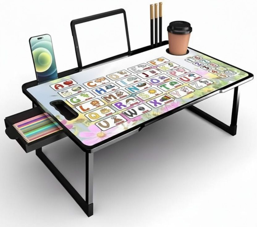 KHODAL ARTH Us Biding Black Wood Laptop Table - Image 7
