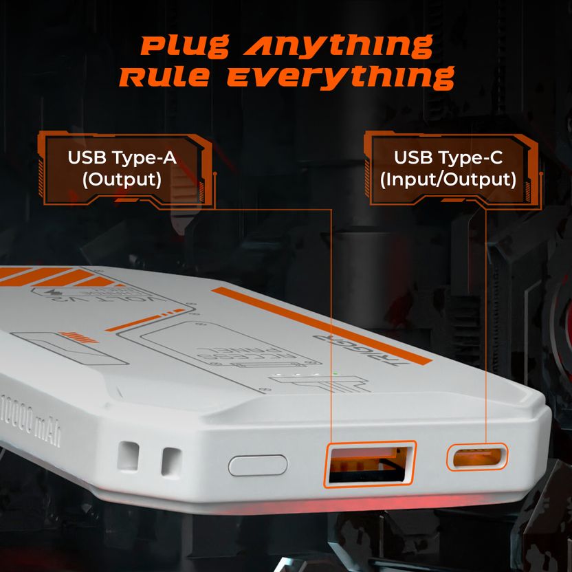 TRIGGR 10000 mAh 22.5W Power Bank Arctic Flame - Image 5