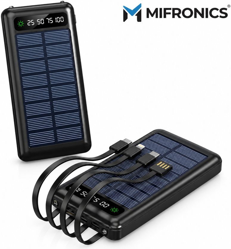 MIFRONICS 10000 mAh 22.5W Black Power Bank - Image 2