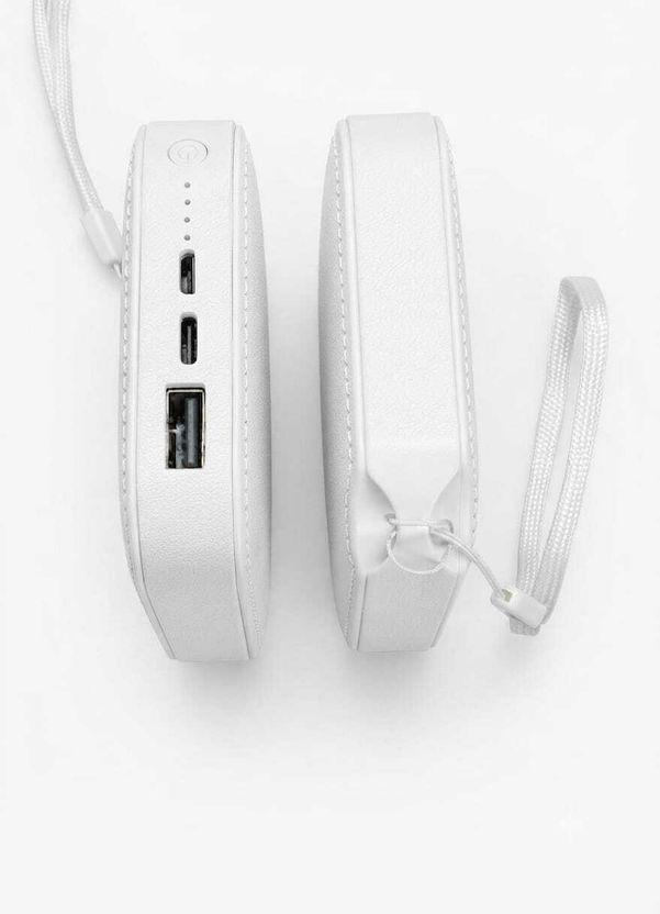 FAHIG 8000 mAh 10W White Power Bank - Image 2