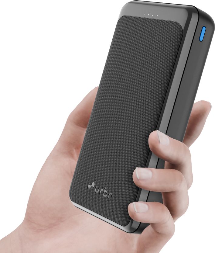 URBN 20000 mAh 35W Compact Power Bank Black - Image 1