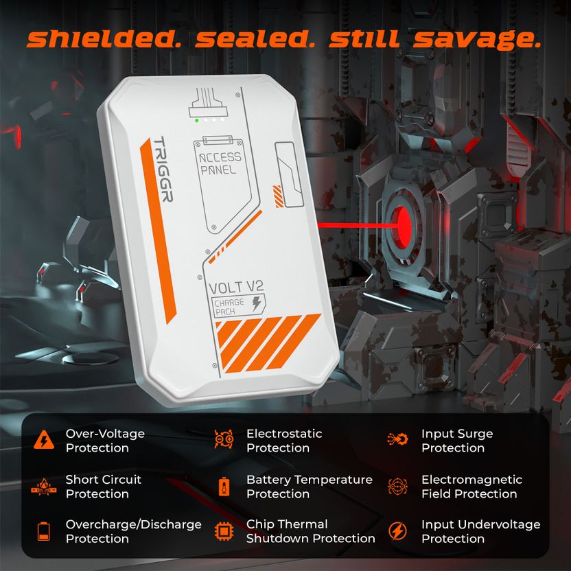 TRIGGR 10000 mAh 22.5W Power Bank Arctic Flame - Image 7