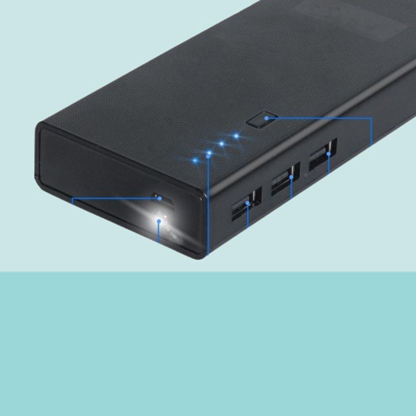 Binori 8000 mAh 11W Compact Power Bank (Black) - Image 3