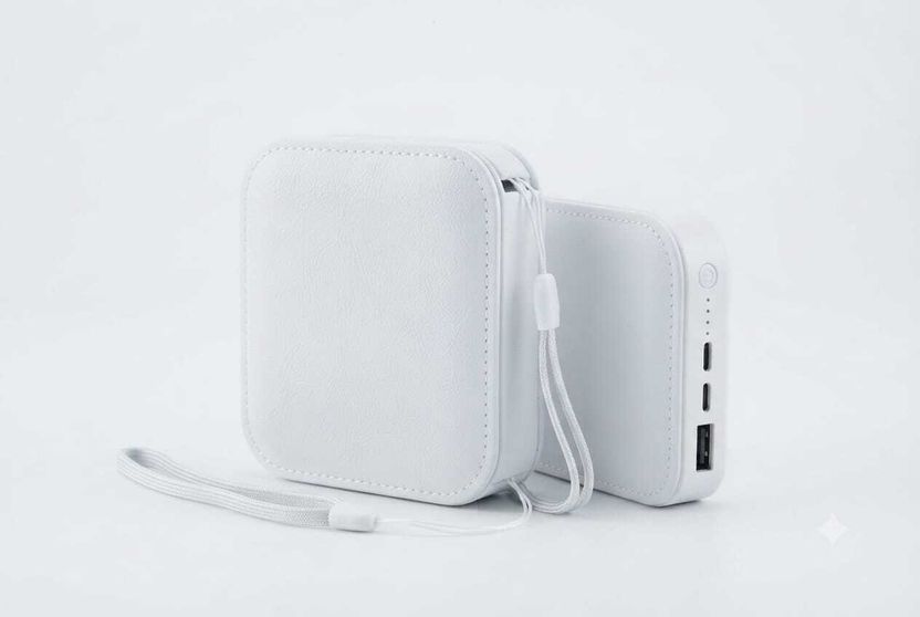 FAHIG 8000 mAh 10W White Power Bank - Image 3