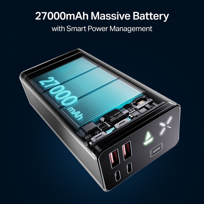 boAt 27000 mAh 22.5W Power Bank Onyx Black - Image 3