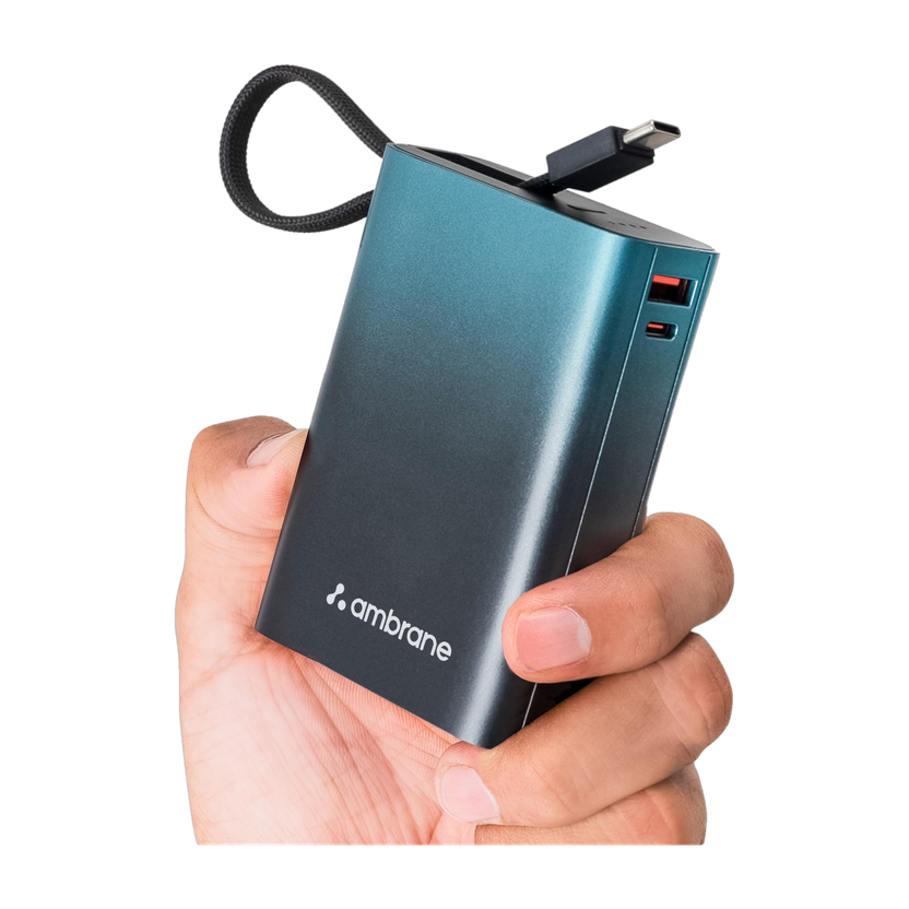 Ambrane 20000 mAh 22.5W Black Power Bank - Image 8