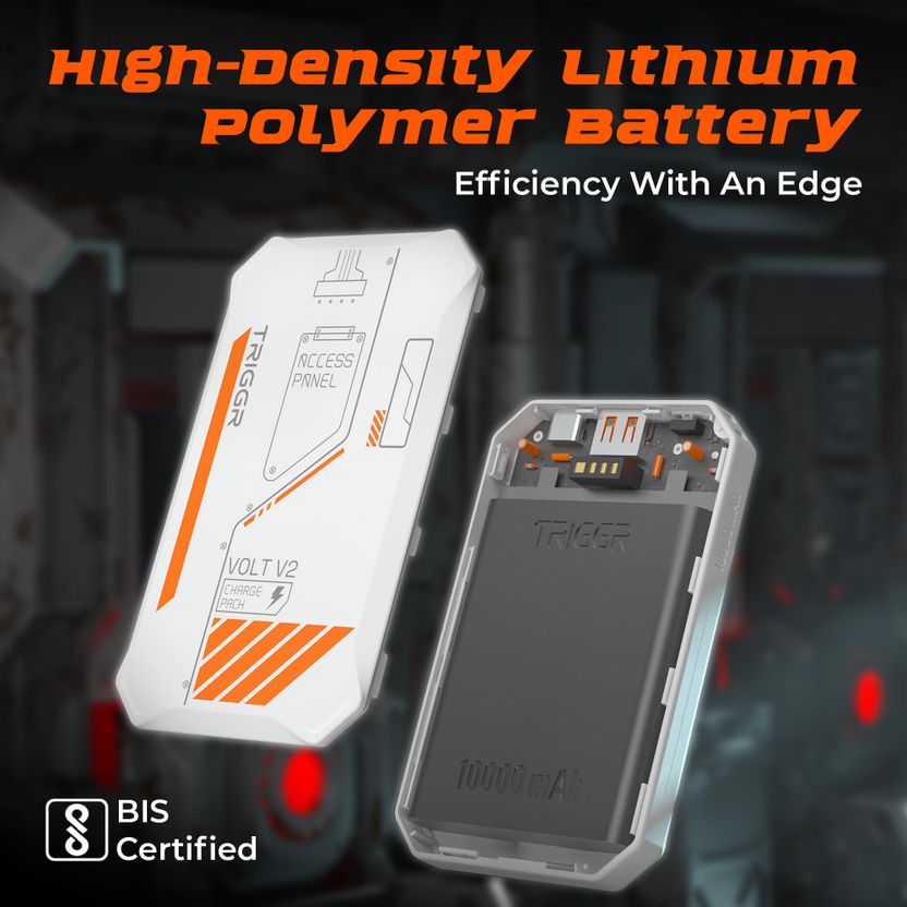 TRIGGR 10000 mAh 22.5W Power Bank Arctic Flame - Image 9