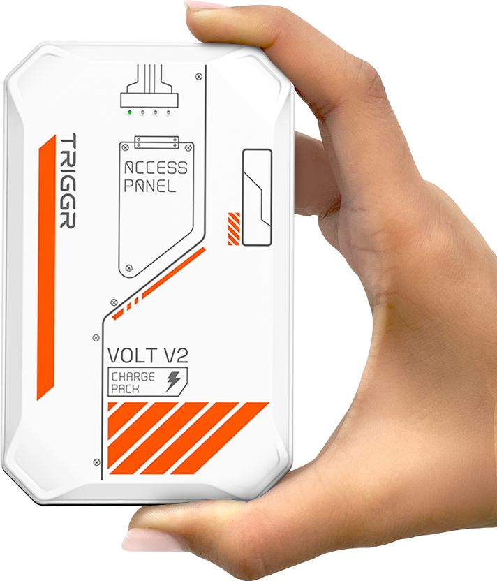 TRIGGR 10000 mAh 22.5W Power Bank Arctic Flame - Image 1