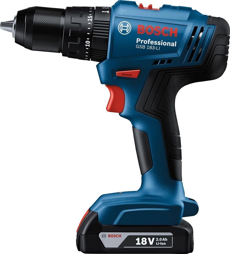 Bosch GSB 183-Li Cordless Impact Drill/Driver with 1 Battery - Image 2