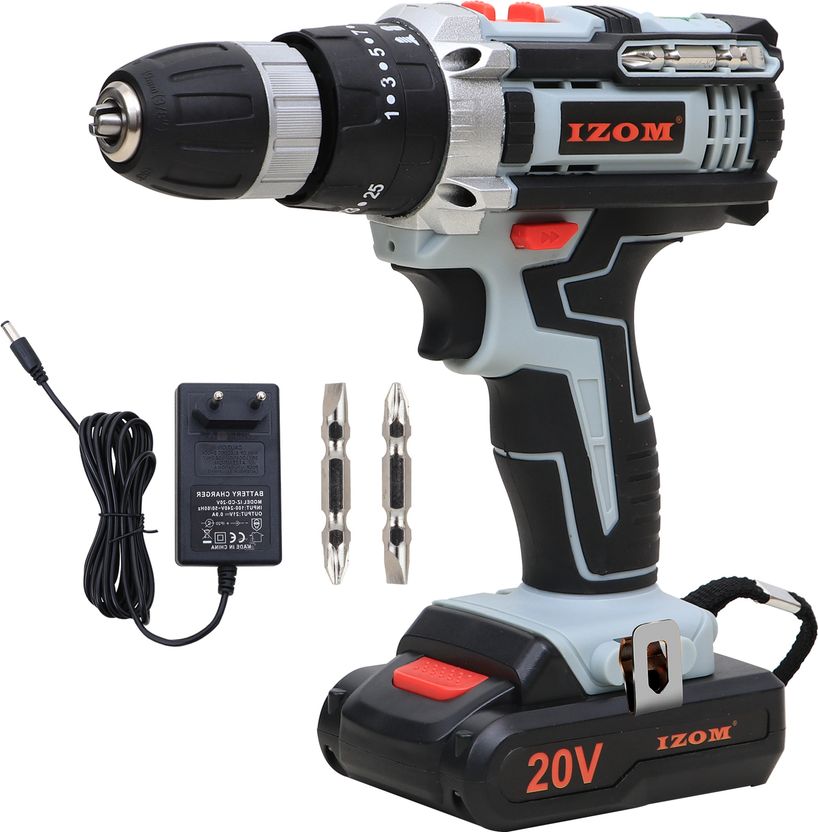 IZOM 20V Cordless Drill IM-DM-5P-V2 10 mm - Image 3