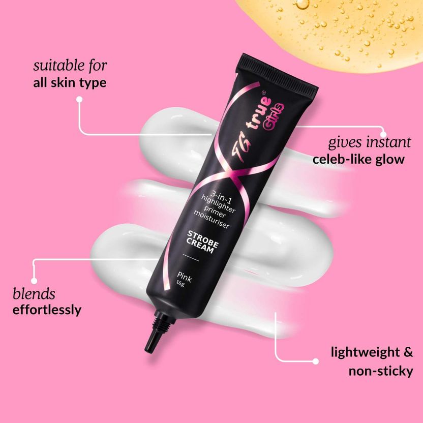 TG TRUE GIRLS 3 in 1 Strobe Cream 45g - Image 2