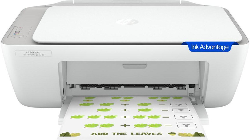 HP DeskJet Ink Advantage 2338 Multi-function Color Inkjet Printer (Color Page Cost: 6.8 Rs.