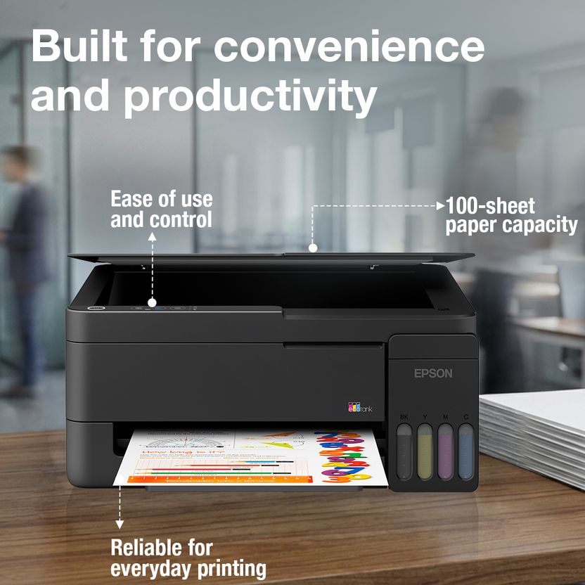 Epson L3311 Multi-function Color Ink Tank Printer - Image 8