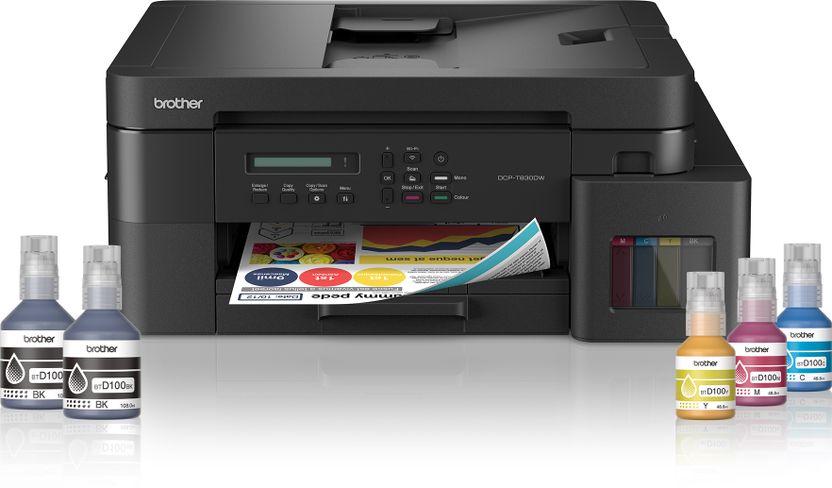 Brother DCP-T830DW Color Ink Tank Printer - Image 1