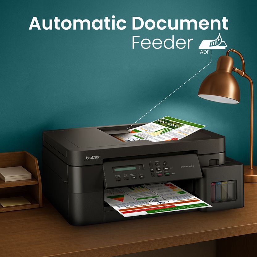 Brother DCP-T830DW Color Ink Tank Printer - Image 5
