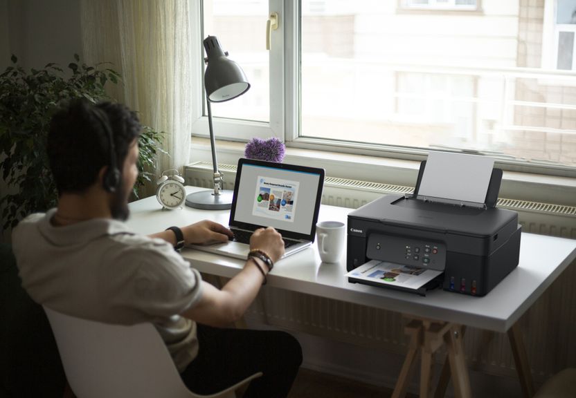 Canon Pixma G3730 Multi-function WiFi Color Inkjet Printer - Image 10