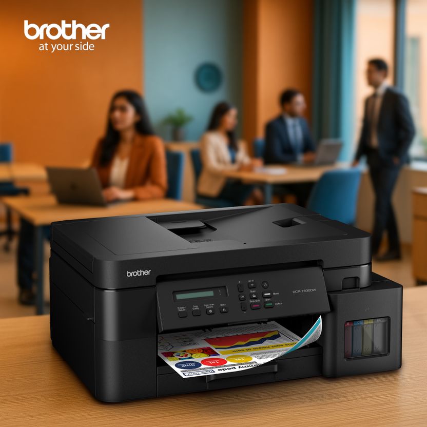 Brother DCP-T830DW Color Ink Tank Printer - Image 10