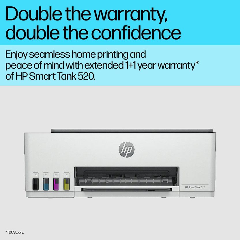 HP Ink Tank 580 All-in-One WiFi Color Ink Tank Printer - Image 2